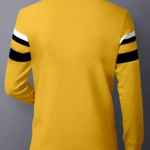 Polo  Full Sleeve Striped T Shirt 100% Cotton